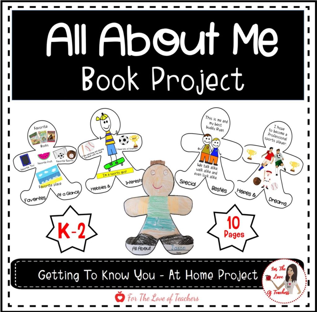 All About Me Book project