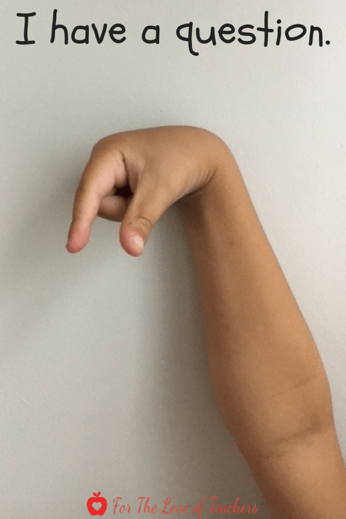 question in ASL