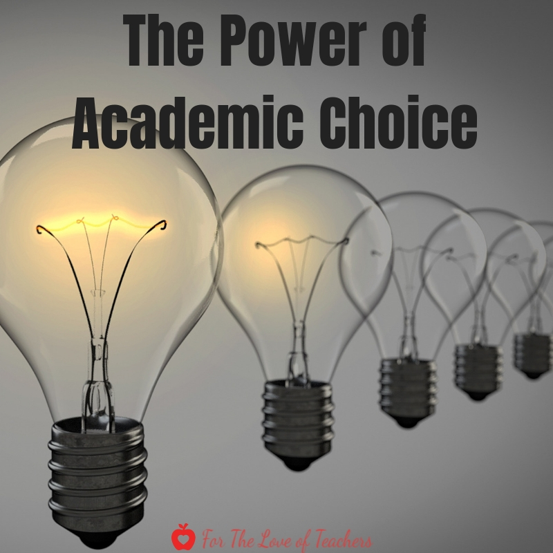 Blog Post: The Power of Academic Choice