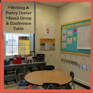 writing center and conference table