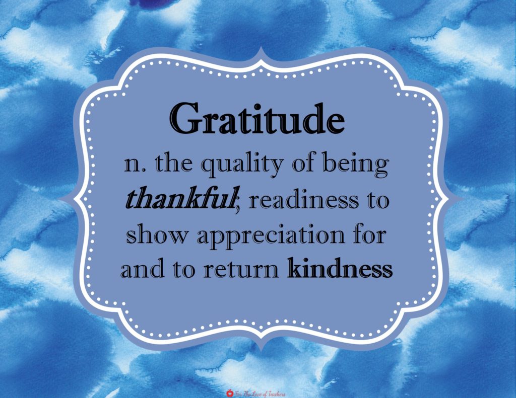 gratitude definition