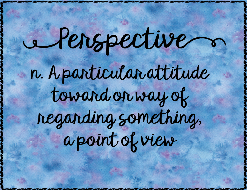perspective definition poster