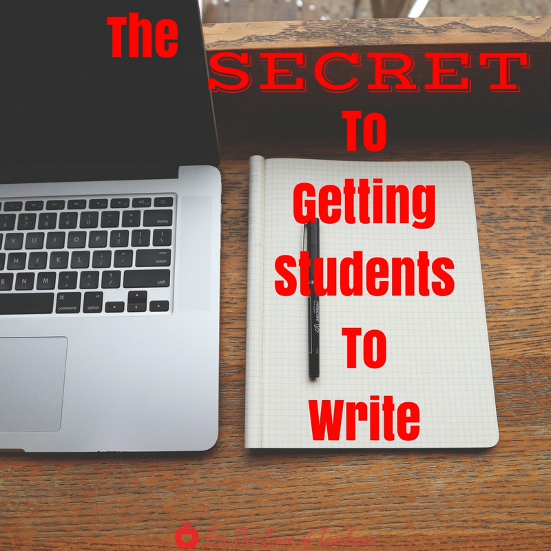 get students to write