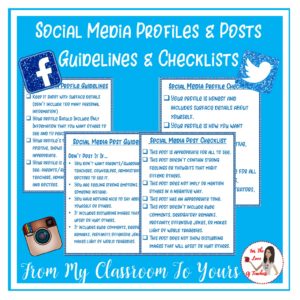 Social Media guidelines and checklists