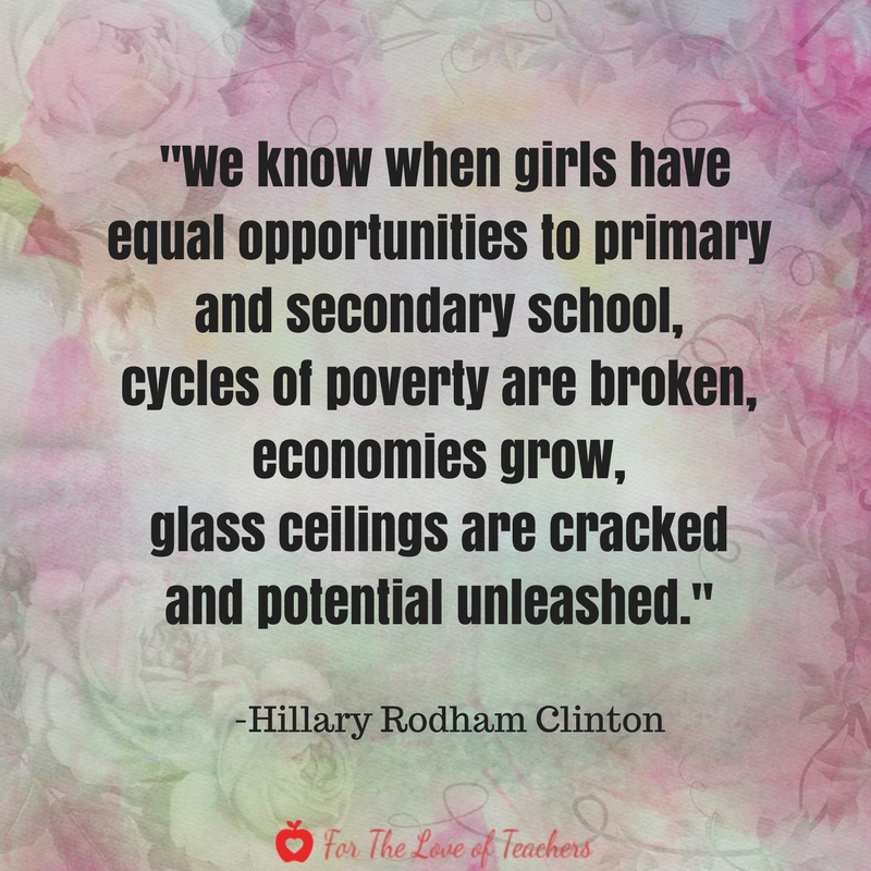 Hillary Rodham Clinton quote about education