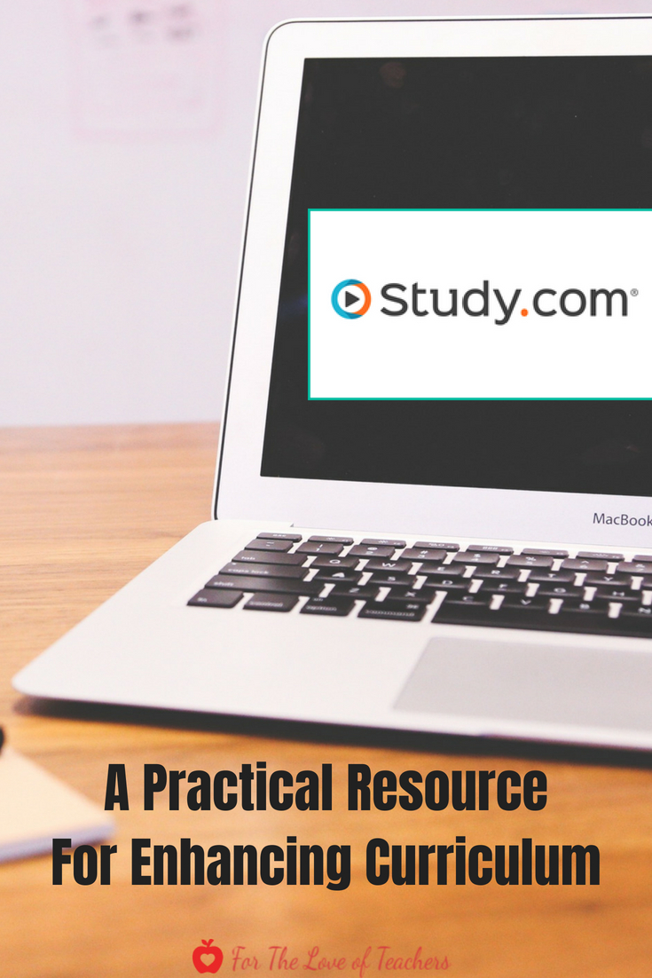 Study.com: A Practical Resource For Enhancing Curriculum - For The Love ...
