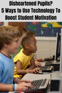 Blog post---using technology to boost student motivation