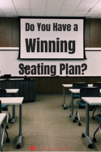 Blog Post: Do You Have a Winning Seating Plan? Focus on seating 