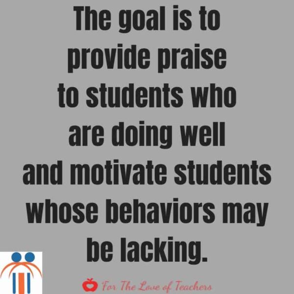 Are You Recognizing Students For Positive Behavior? - For The Love of ...