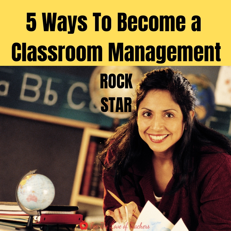 Many teachers struggle with classroom management. From large class sizes to chattiness, to behavior, planning, grading and all the multi-tasking that teachers do each and every day, managing a classroom of students is challenging and exhausting. But we know that when teachers have their classroom management under control, they can teach and their students will learn. Here are 5 sure-fire ways to become a classroom management rock star.