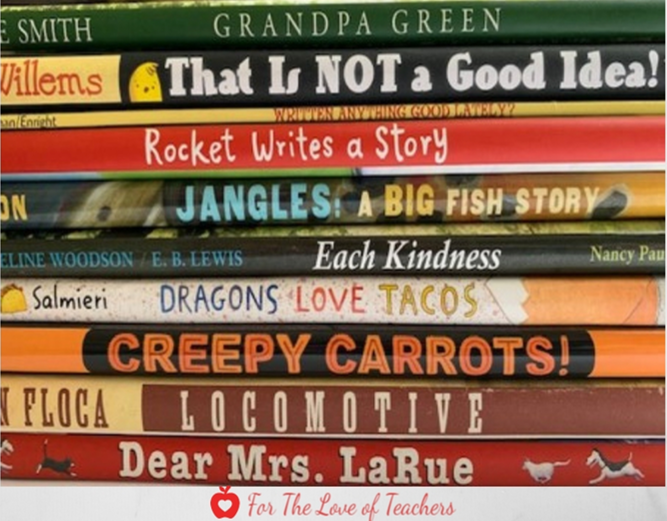 For The Love of Reading at For The Love of Teachers- Mentor Texts