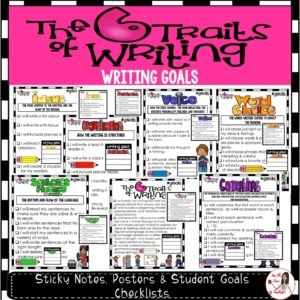 https://www.teacherspayteachers.com/Product/Writing-Goals-Six-Traits-of-Writing-4791227