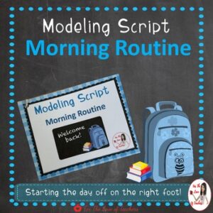 Morning Routine Modeling Script