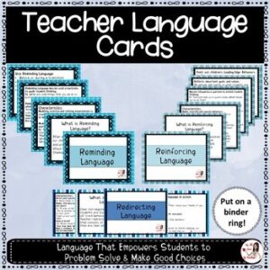 Teacher Language Cards
