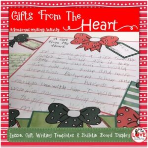 Gifts From The Heart Writing Activity