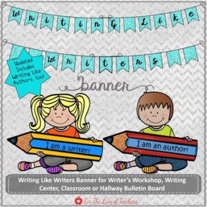 Writer's Workshop Banner: Writing Like Writers/Authors