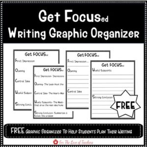 Writing Graphic Organizer