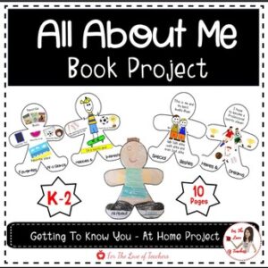 All About Me Book Project