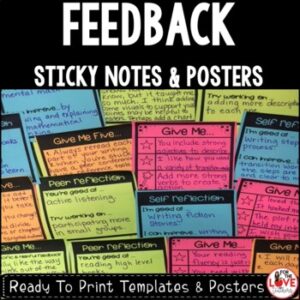 Feedback Sticky Notes
