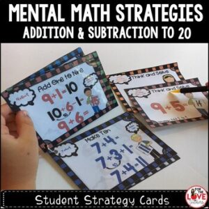 Mental Math Strategies: Student Strategy Cards