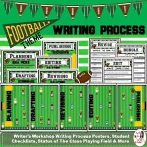 Writing Process- Football Theme