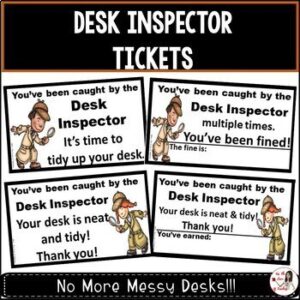 Desk Inspector Tickets