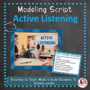 Active Listening Modeling Script