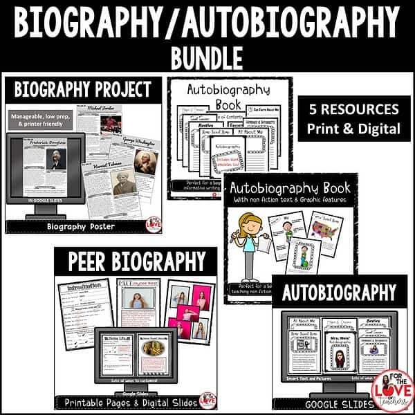 Biography/Autobiography Bundle
