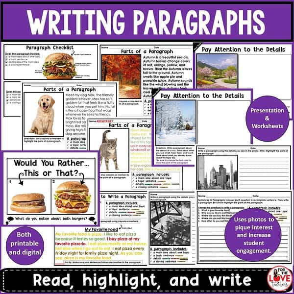 Writing Sentences & Paragraphs - Image 4