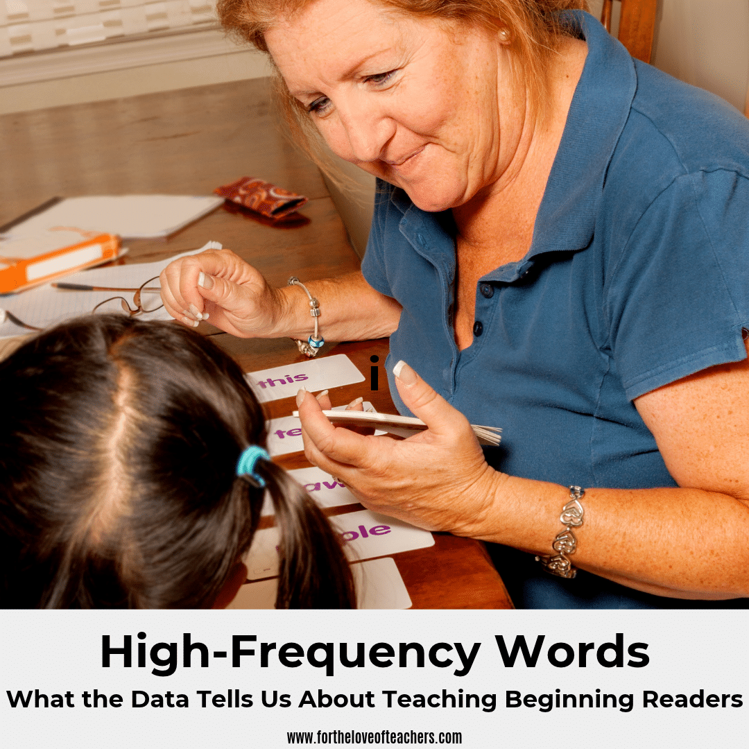 High-Frequency Words: What the Data Tells Us About Teaching Beginning Readers