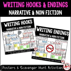 Writing Hooks & Endings BUNDLE COVER