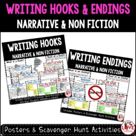 Writing Hooks & Endings BUNDLE COVER